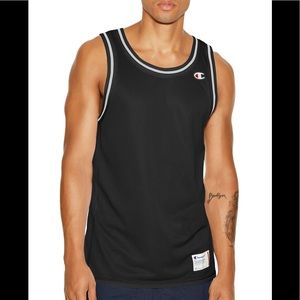 Champion Life City Mesh Tank Jersey Black Large